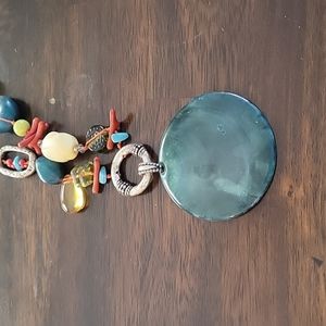 Chico's Turquoise Beaded Necklace